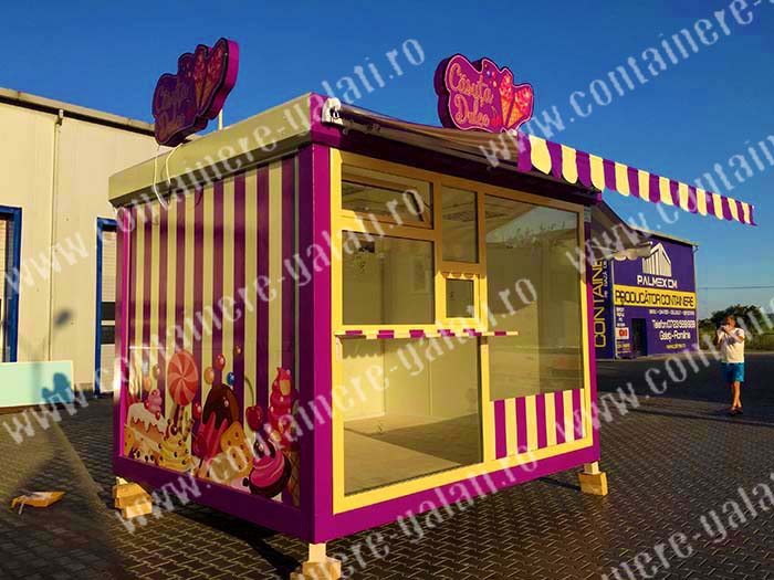 containere magazin cofetarie Caras-Severin